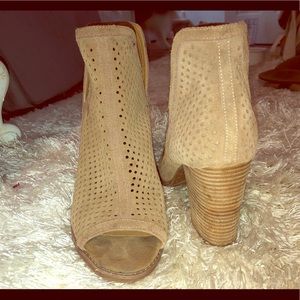 Lucky Brand open toe booties